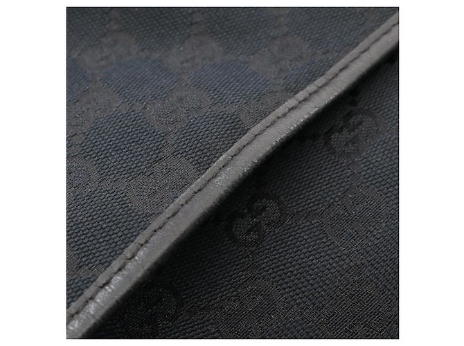 Borsa a Spalla Gucci GG Canvas Nero - vista 10