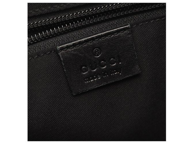 Borsa a Spalla Gucci GG Canvas Nero - vista 4