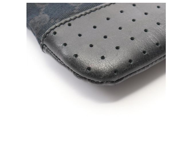 Borsa a Spalla Gucci GG Canvas Nero - vista 7