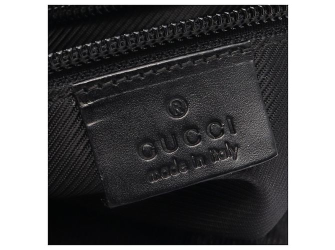 Borsa a Spalla Gucci GG Canvas Nero - vista 4