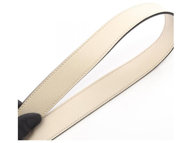 Borsa a Spalla Gucci GG Canvas Bianco Beige - vista 7