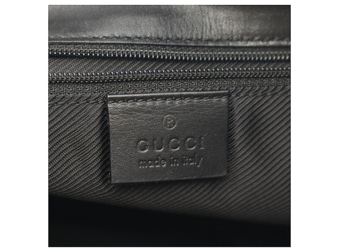Borsa Tote Gucci GG Canvas Nero - vista 4