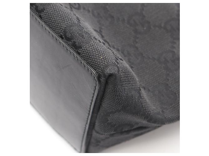 Borsa Tote Gucci GG Canvas Nero - vista 5