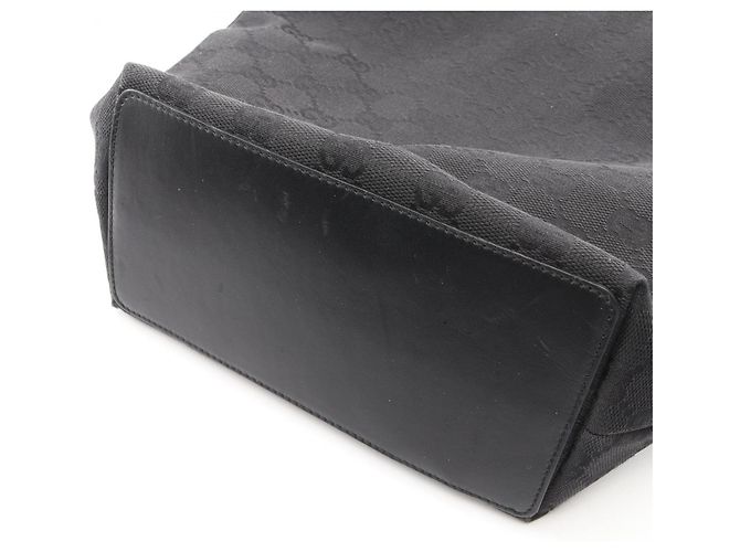 Borsa Tote Gucci GG Canvas Nero - vista 6