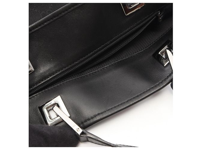Borsa Tote Gucci GG Canvas Nero - vista 9
