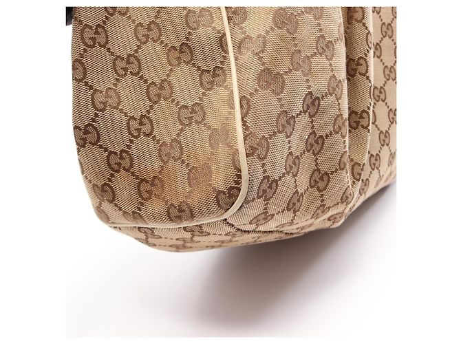 Borsa Tote Gucci GG Canvas Bianco Beige - vista 12