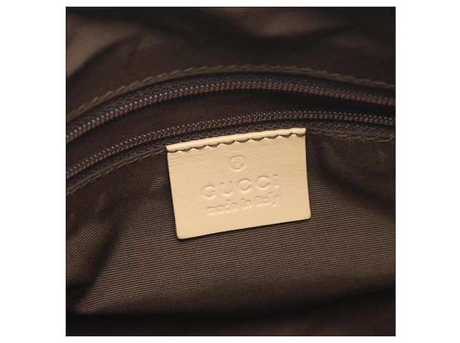 Borsa Gucci Beige GG Canvas - vista 4