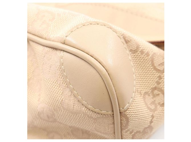 Borsa Gucci Beige GG Canvas - vista 5