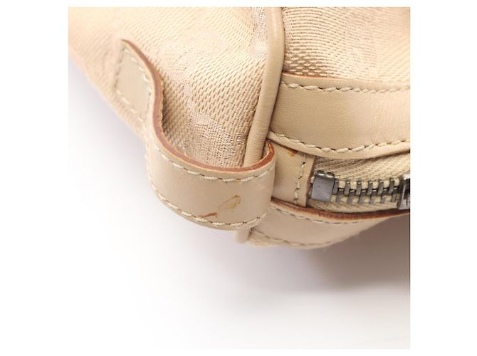 Borsa Gucci Beige GG Canvas - vista 6