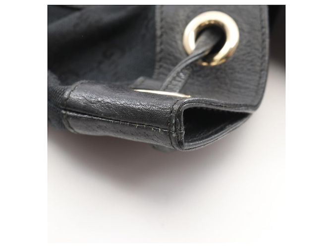 Zaino/Borsa Gucci GG Canvas Nero - vista 13