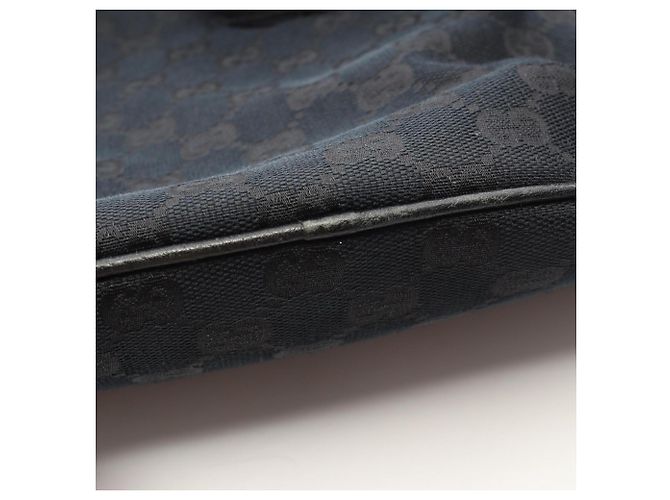 Zaino/Borsa Gucci GG Canvas Nero - vista 14