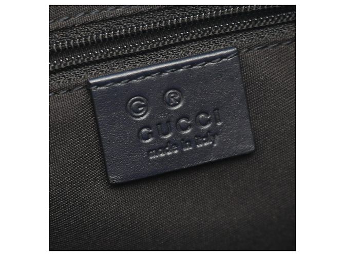 Borsa a tracolla Gucci GG Supreme Sherry Line Beige Blu navy - vista 4