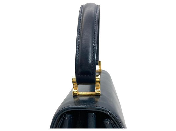 Vintage Handtasche Tiffany & Co. Marineblau - Ansicht 7