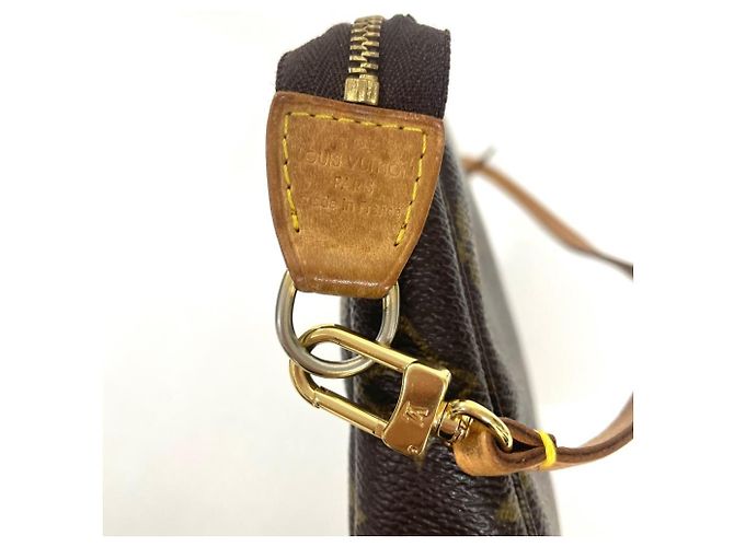 Pochette Accessoires Louis Vuitton Borsa a mano Marrone Monogramma - vista 3