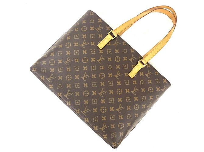 Borsa Tote Louis Vuitton Luco Marrone Monogramma - vista 4