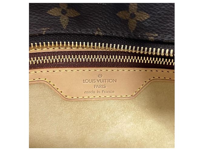 Borsa Tote Louis Vuitton Luco Marrone Monogramma - vista 9