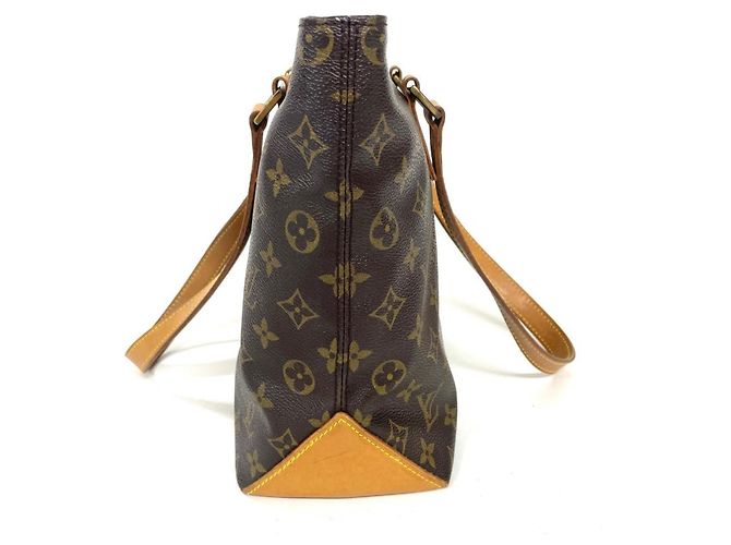 Borsa Tote Cabas Piano Louis Vuitton Marrone Monogramma - vista 2