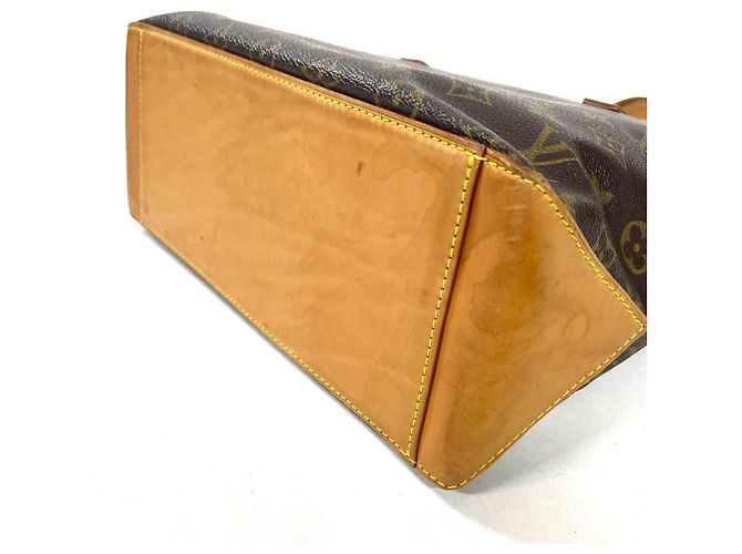 Borsa Tote Cabas Piano Louis Vuitton Marrone Monogramma - vista 4