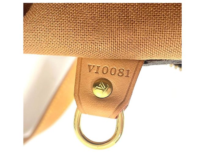 Borsa Tote Cabas Piano Louis Vuitton Marrone Monogramma - vista 7