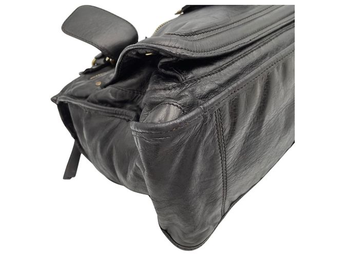 Borsa in pelle Chloé Chloe Bay - vista 10