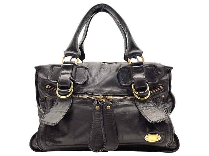 Borsa in pelle Chloé Chloe Bay - vista 2