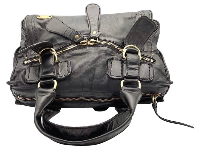 Borsa in pelle Chloé Chloe Bay - vista 8