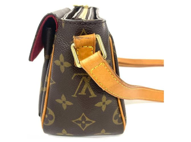 Louis Vuitton Vivacite PM Schultertasche Braun Monogramm - Ansicht 2