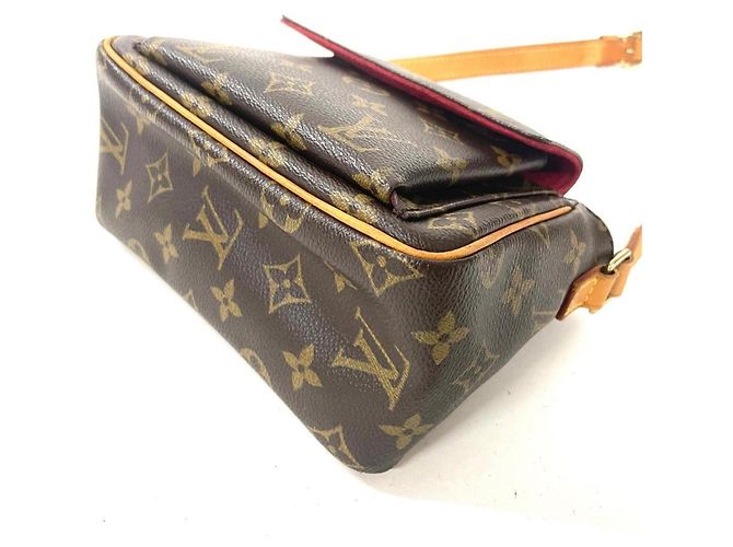 Louis Vuitton Vivacite PM Schultertasche Braun Monogramm - Ansicht 3
