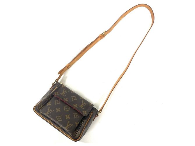 Louis Vuitton Vivacite PM Schultertasche Braun Monogramm - Ansicht 4