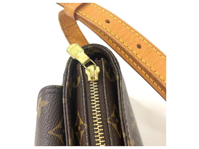 Louis Vuitton Vivacite PM Schultertasche Braun Monogramm - Ansicht 5
