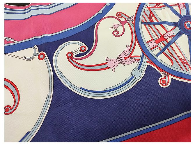Hermès Hermes Carré 90 Seta multicolore 90 x 90 - vista 6