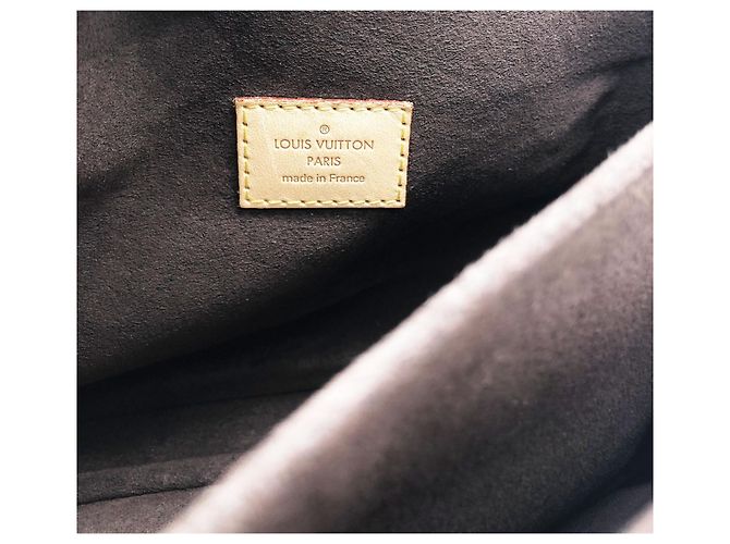 Borsa a tracolla Louis Vuitton Monogram Canvas Pochette Métis Marrone Monogramma - vista 16