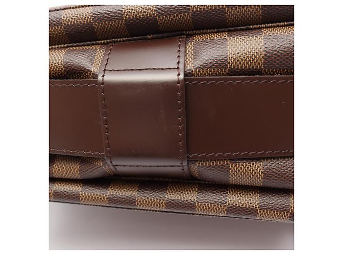 Borsa a tracolla Louis Vuitton Naviglio Damier Ebene Marrone - vista 11