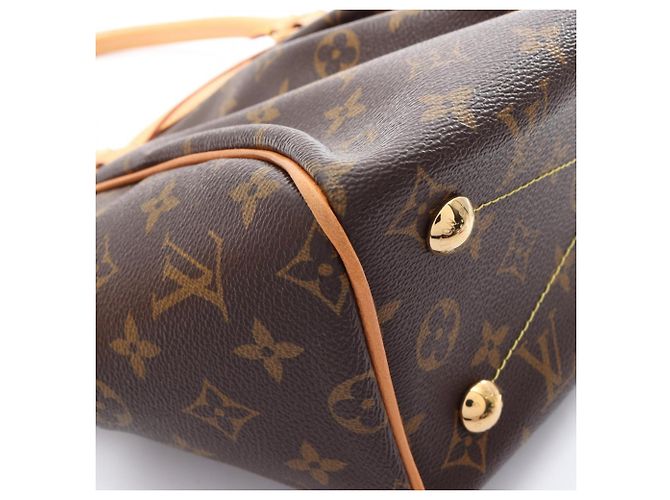 Borsa Louis Vuitton Tivoli PM Monogram Marrone - vista 8