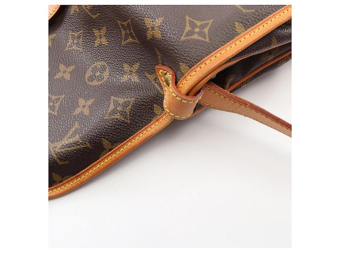 Borsa a Spalla Louis Vuitton Saumur 30 Marrone - vista 7