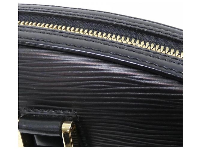 Borsa Louis Vuitton Epi Jasmine Nero - vista 4