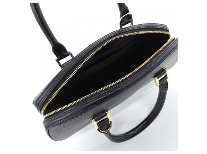 Borsa Louis Vuitton Epi Jasmine Nero - vista 7