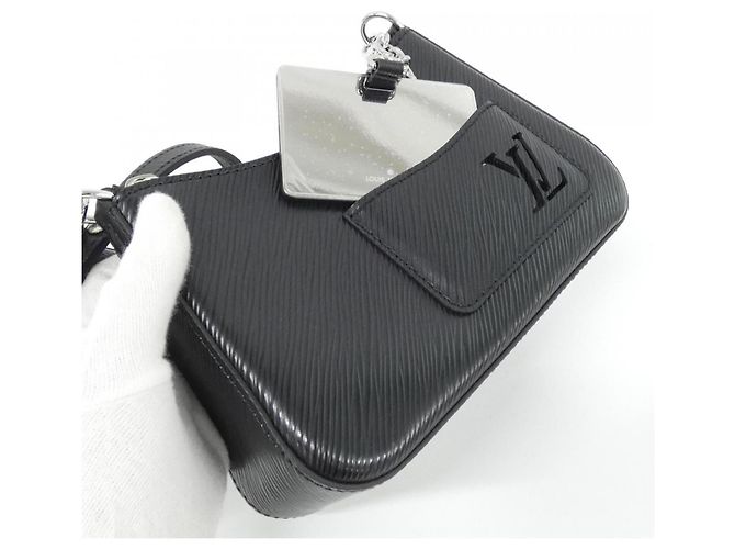 Borsa a Spalla Louis Vuitton Epi Marellini Nero - vista 5