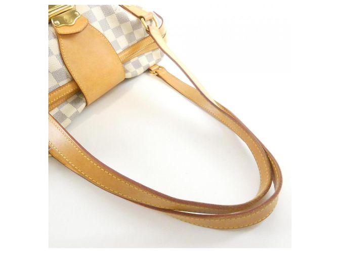 Borsa a tracolla Louis Vuitton Damier Azur Streza PM Blu - vista 4