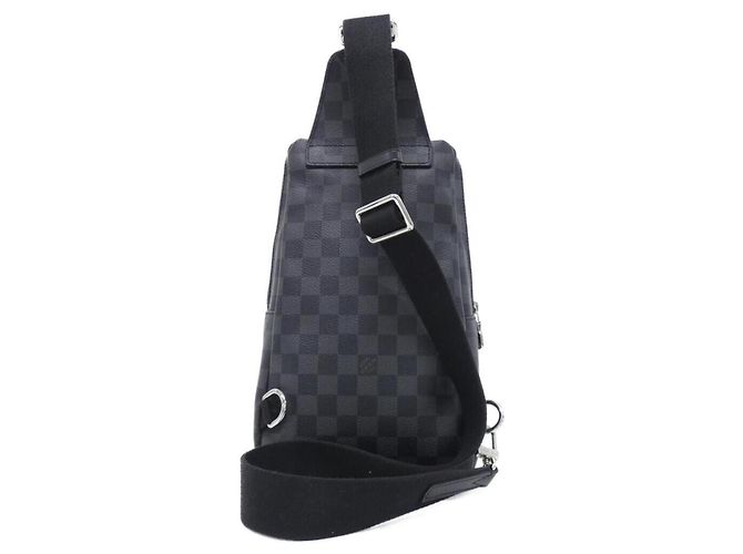 Borsa a tracolla Louis Vuitton Damier Graphite Avenue Damier ebene - vista 2