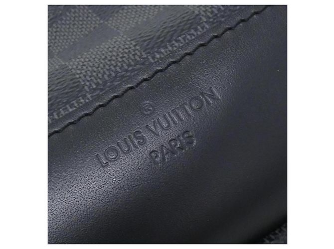 Borsa a tracolla Louis Vuitton Damier Graphite Avenue Damier ebene - vista 5