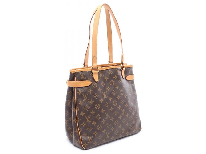 Borsa Tote Verticale Louis Vuitton Batignolles Marrone - vista 2