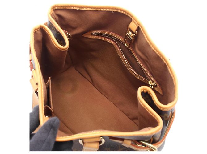 Borsa Tote Verticale Louis Vuitton Batignolles Marrone - vista 3