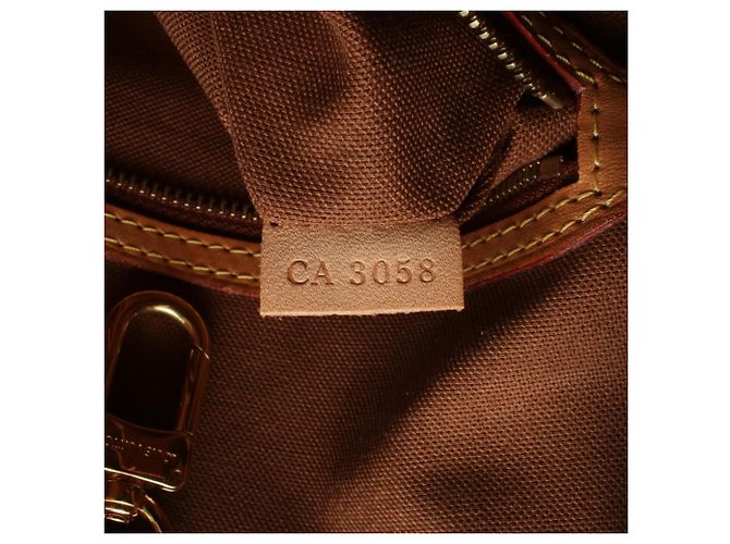 Borsa Tote Verticale Louis Vuitton Batignolles Marrone - vista 5