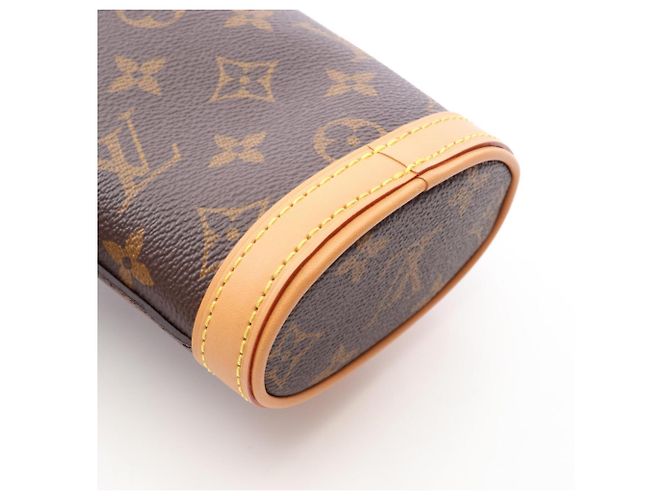 Borsa a tracolla Louis Vuitton Fold Me Pouch Marrone - vista 5