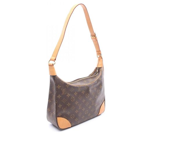 Borsa a tracolla Louis Vuitton Boulogne PM Monogram Marrone - vista 2