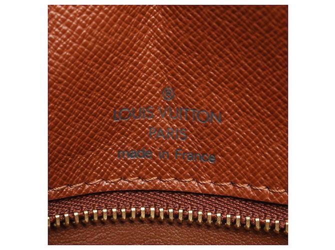Borsa a tracolla Louis Vuitton Boulogne PM Monogram Marrone - vista 4