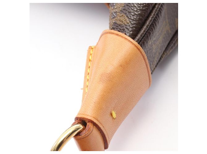 Borsa a tracolla Louis Vuitton Boulogne PM Monogram Marrone - vista 7