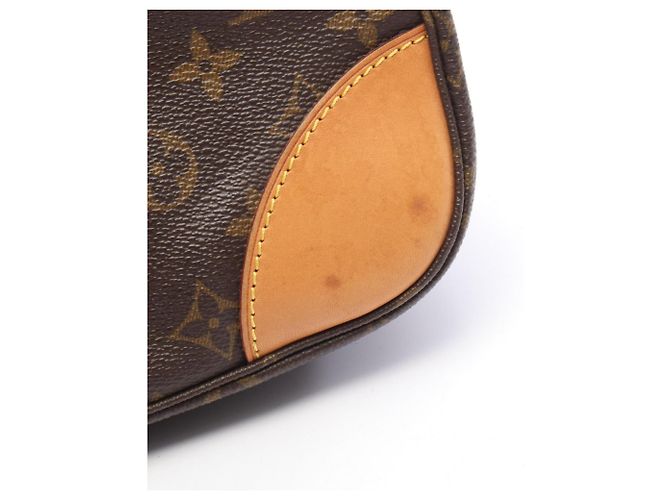 Borsa a tracolla Louis Vuitton Boulogne PM Monogram Marrone - vista 8
