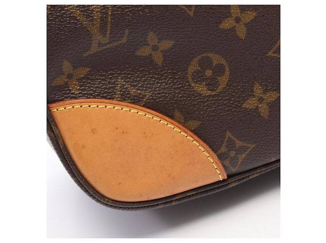 Borsa a tracolla Louis Vuitton Boulogne PM Monogram Marrone - vista 9